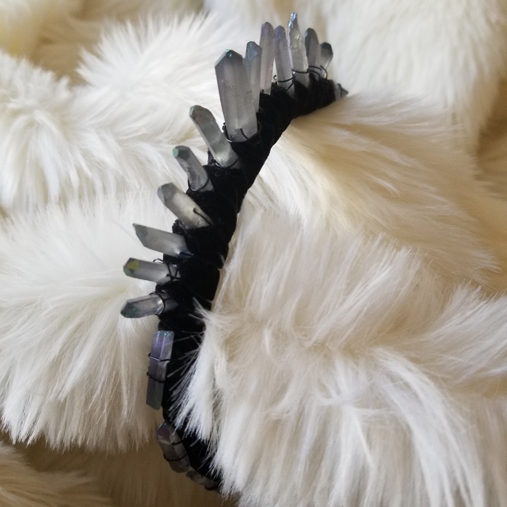 Beautiful Handmade Crystal Crown